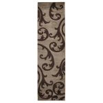 Elude Hand Carved Runner Beige