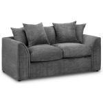 Denver Jumbo Cord 3 Seater Sofa Grey