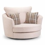 Nevada Swivel Armchair Beige