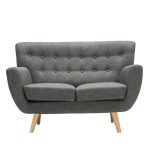 Loft Grey 2 Seater Sofa Grey