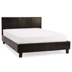 Dorset Brown Faux Leather Bed Frame Brown