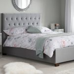 Cologne Fabric Bed Frame Grey
