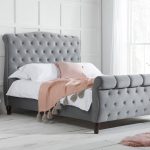 Colorado Fabric Bed Frame Grey