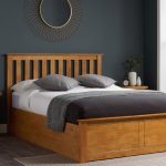 Phoenix Wooden Ottoman Bed Oak