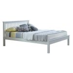 Grace Low Foot End Wooden Bed White