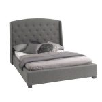 Signature Signature Bed Frame with Cool Blue Pocket Memory Mattress Grey