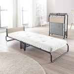 Revolution Folding Bed Frame with Pocket Sprung Mattress Black