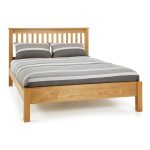 Lincoln Oak Wooden Bed Frame Natural