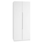 Legato White 2 Door Wardrobe White