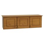 Colburn Pine 3 Door Top Box Natural