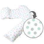 Dreamgenii Geo Aqua Pregnancy Pillow Blue