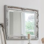 Harrow Silver Wall Mirror Silver