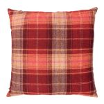 Tweed Auburn 60cm x 60cm Cushion Red