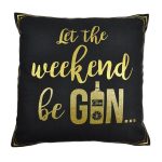 Weekend BeGin 43cm x 43cm Cushion Gold