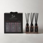 5A Fifth Avenue Set of 3 Black Reed Diffuser Black