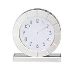 5A Fifth Avenue Mirrored Mantle Clock Mirror