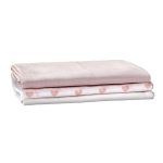 Pack of 3 Pink Muslins Pink