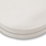 Pack of 2 Cream 100% Cotton Jersey Moses Basket Fitted Sheets Cream