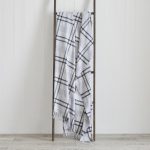 Blakeney Check 130cm x 170cm Throw Grey