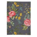Homestead Pack Of 3 Tea Towels Black/Red
