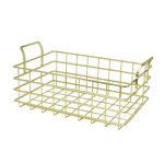 Gold Wire Basket Gold