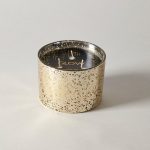 Glow Mercury Glass Wax Fill Multi Wick Gold