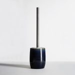 Ribbed Toilet Brush Blue