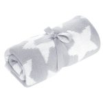 Grey Chenille Blanket Grey