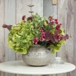 Dorma Hydrangea Astrantia and Foliage Purple