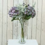 Dorma Winter Hydrangeas Foliage Bouquet Blue