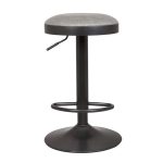 Terni Grey Adjustable Bar Stool Grey