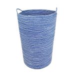 Zen Navy Laundry Basket Navy