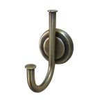 Brushed Brass Effect Hook Brass