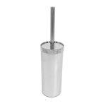 Diamante Toilet Brush Chrome