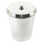 5A Fifth Avenue Stainless Steel Bin Silver