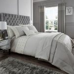 Carter Grey Duvet Cover and Pillowcase Set Grey