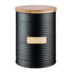 Typhoon Living Otto Coffee Storage Canister Black