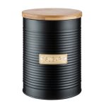 Typhoon Living Otto Sugar Storage Canister Black