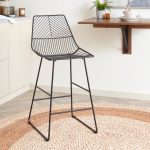 Siena Black Bar Chair Black