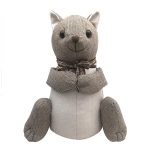 Squirrel Door Stop Brown