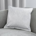 Arden Silver 45cm x 45cm Cushion Silver