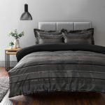 Hudson Grey Duvet Cover and Pillowcase Set Grey