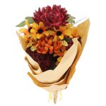 Autumn Floral Bouquet Multi Coloured