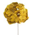 Ochre Hydrangea Spray Ochre