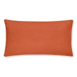 Non Iron Paprika Bolster Pillowcase Paprika