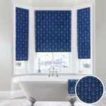 Anchor Moisture Resistant Blue Daylight Roller Blind Blue