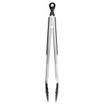 OXO Softworks 12″ Nylon Head Tongs Silver