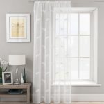 Dragonfly White Slot Top Single Voile Panel White