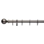 Ashton Extendable Gunmetal Curtain Pole Dia. 25/28mm Gunmetal