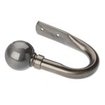 Mercury Gunmetal Holdbacks Polished Gunmetal